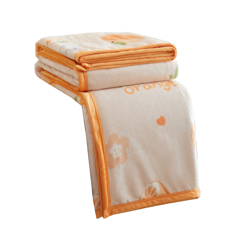 法兰绒床单单件加绒加厚水果珊瑚绒牛奶绒秋冬季牛奶绒被单毛毯子