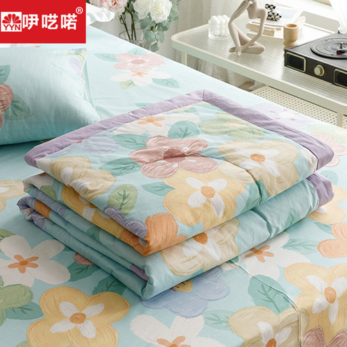双面全棉夏季空调被夏被