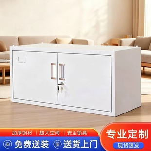办公室加厚单节柜五节文件柜档案资料柜家用铁皮矮柜储物柜收纳柜