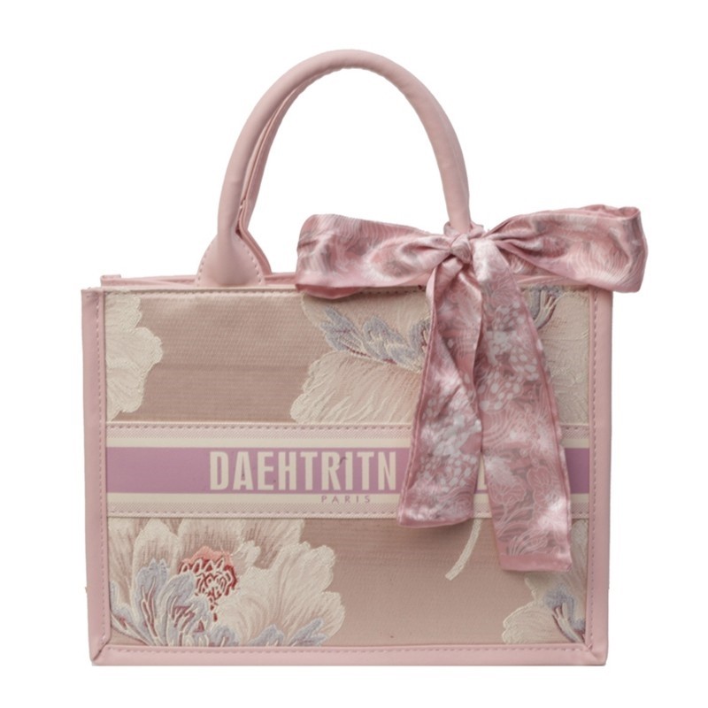 高级感大容量包包女士2026新款秋冬上班通勤单肩包帆布手提托特包