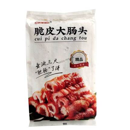 邢鑫脆皮大肠头500克*10包 油炸香酥肥肠半成品酒店商用食材