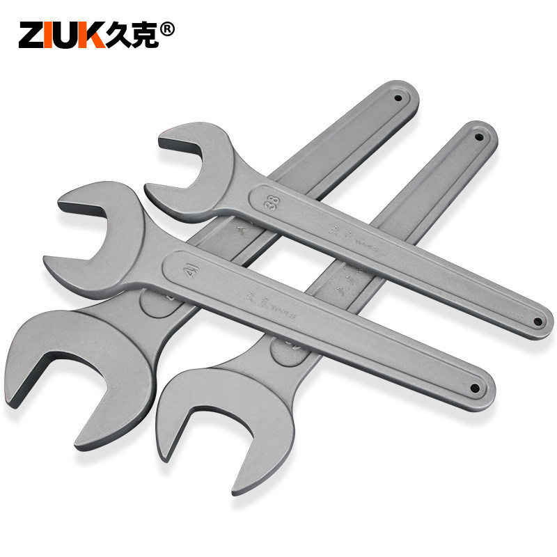 Jiuke Extended Strike Wrench Straight Handle Single Head Long Handle Open End Wrench 24 30 32 36 41 46 5 105