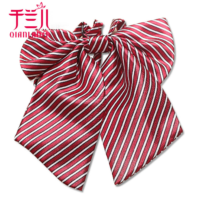 春季西装领花空姐银行酒店服务员女士配饰职业蝴蝶结领结女