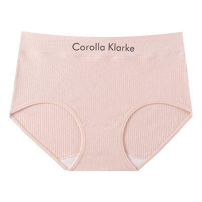 简约少女运动风中腰提臀纯棉内裤