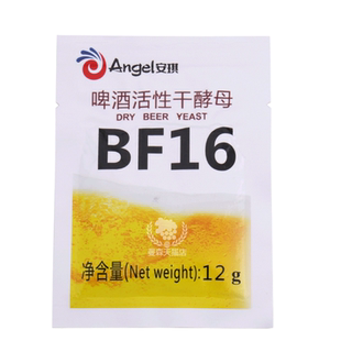 安琪BF16啤酒酵母家庭精酿拉格原料12克Angel包邮【清爽淡雅】