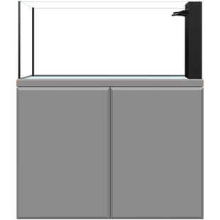 汉霸原生溪流缸鱼缸客厅2025新款家用落地玻璃生态水族箱底滤超白
