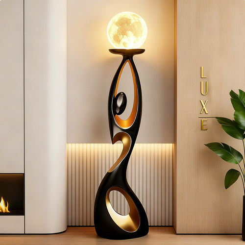 初晨摆件艺术落地灯客厅