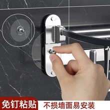 客厅电视墙背景墙免打孔挂钩墙上装饰品挂件高级感免钉贴挂画神器
