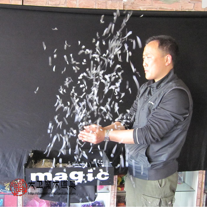 烘托气氛雪花机大卫魔术遥控方便