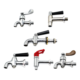 电热开水器水龙头铜芯3分4分商用水箱热水桶开水机配件耐高温水咀