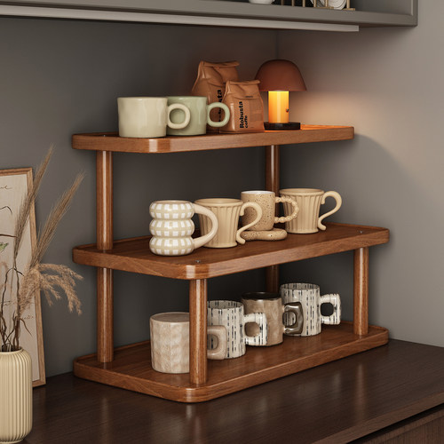 桌面整理纵向收纳不占空间杯架