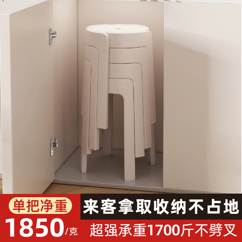 净重1850克，超强承重1700斤凳子