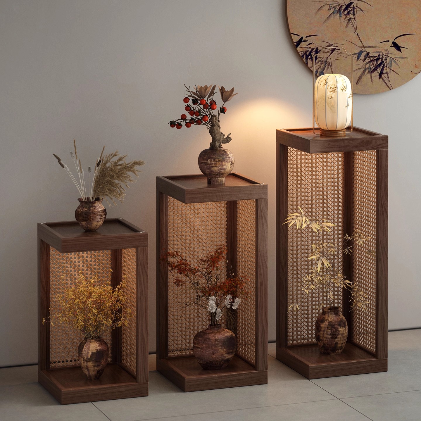 实木博古架花架超强承重超稳不晃