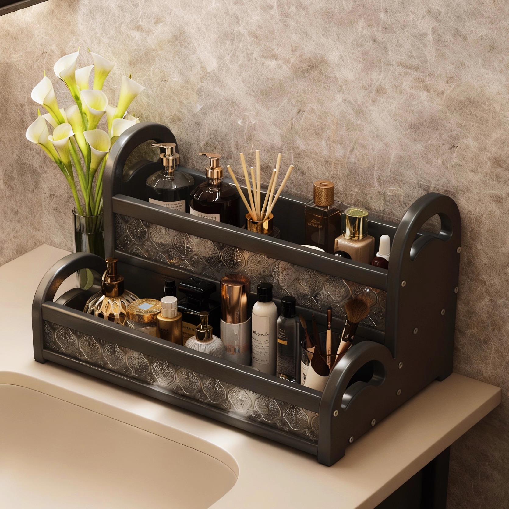 小巧不占空间，强力收纳整洁美观