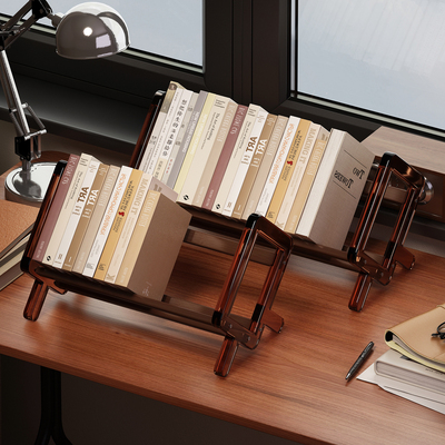 【稳固承重】中式复古小书架