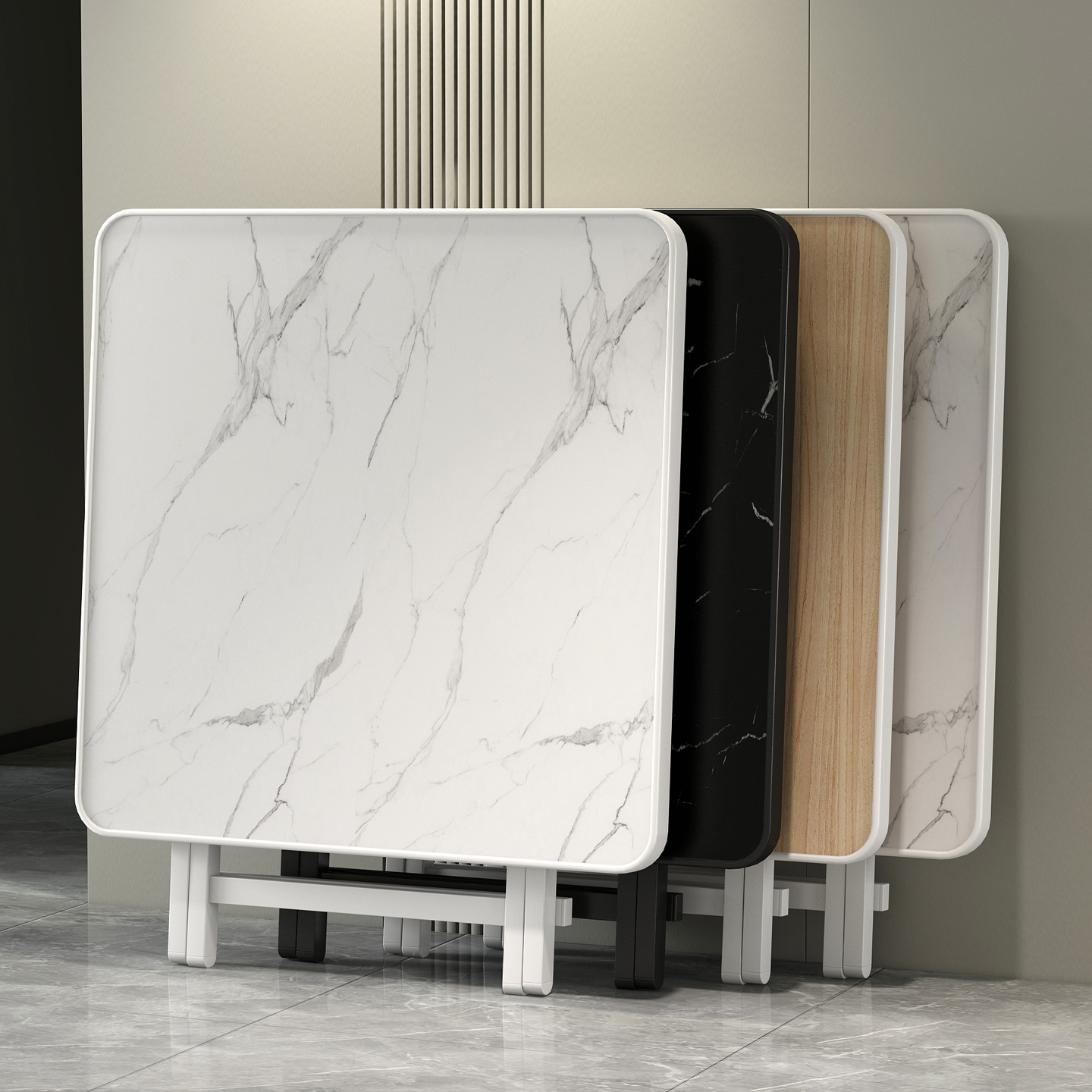 姿竹免安装折叠桌收到打开即用