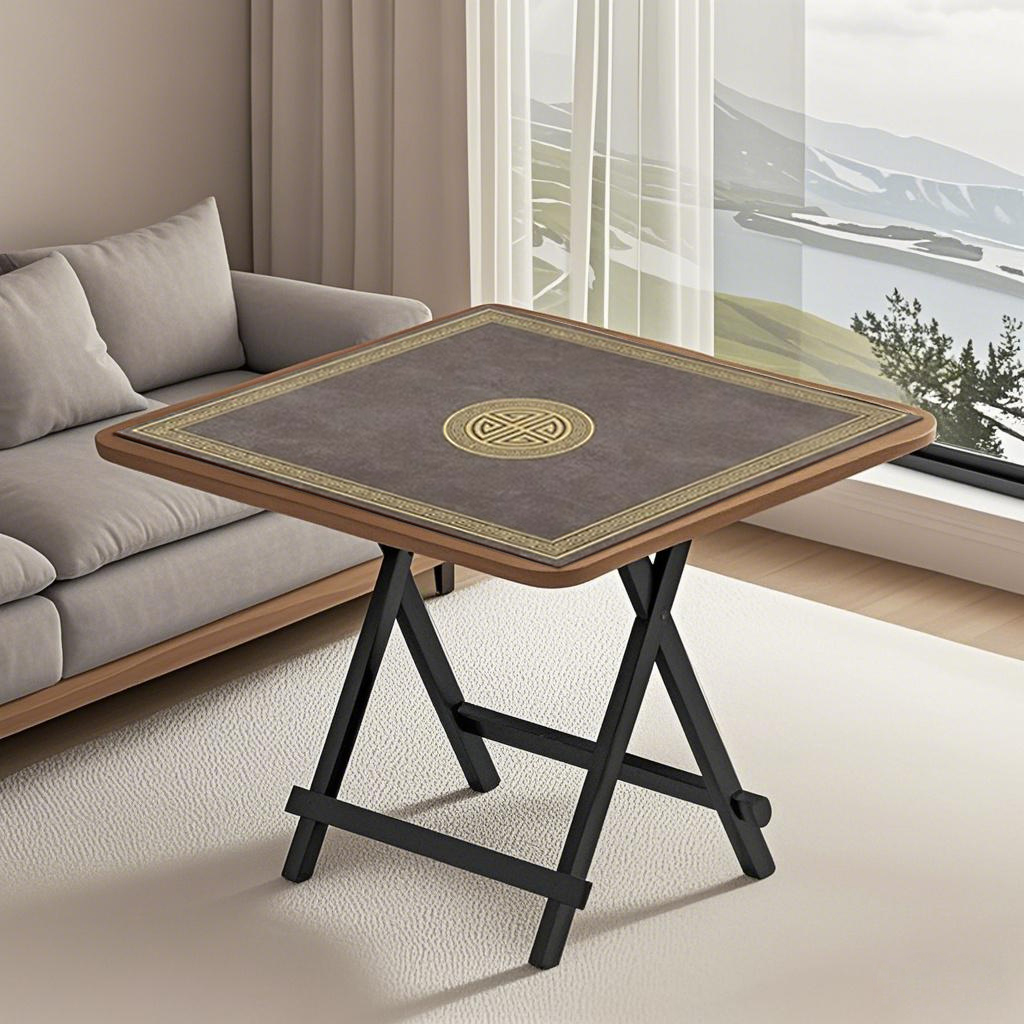 麻将桌家用可折叠手搓四方桌掼蛋专用桌简易棋牌桌宿舍可携式打牌