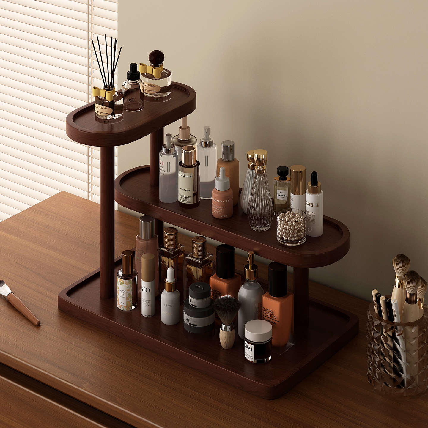 桌面收纳小巧不占空间