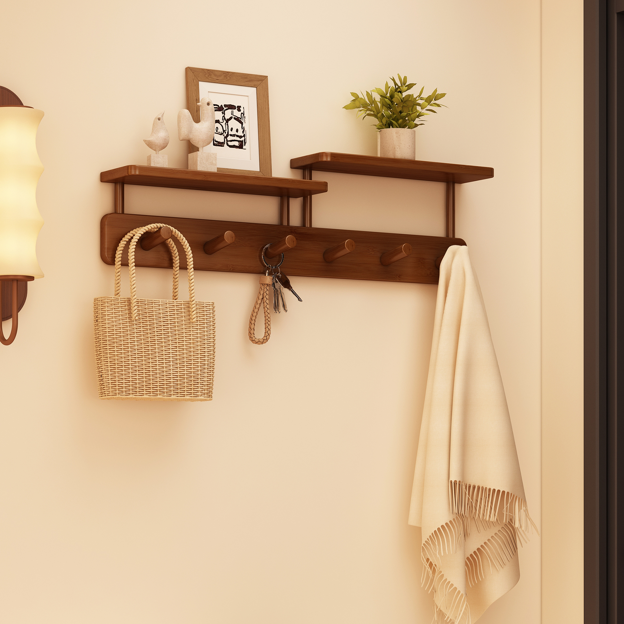 免安装强力承重强力粘胶挂衣架