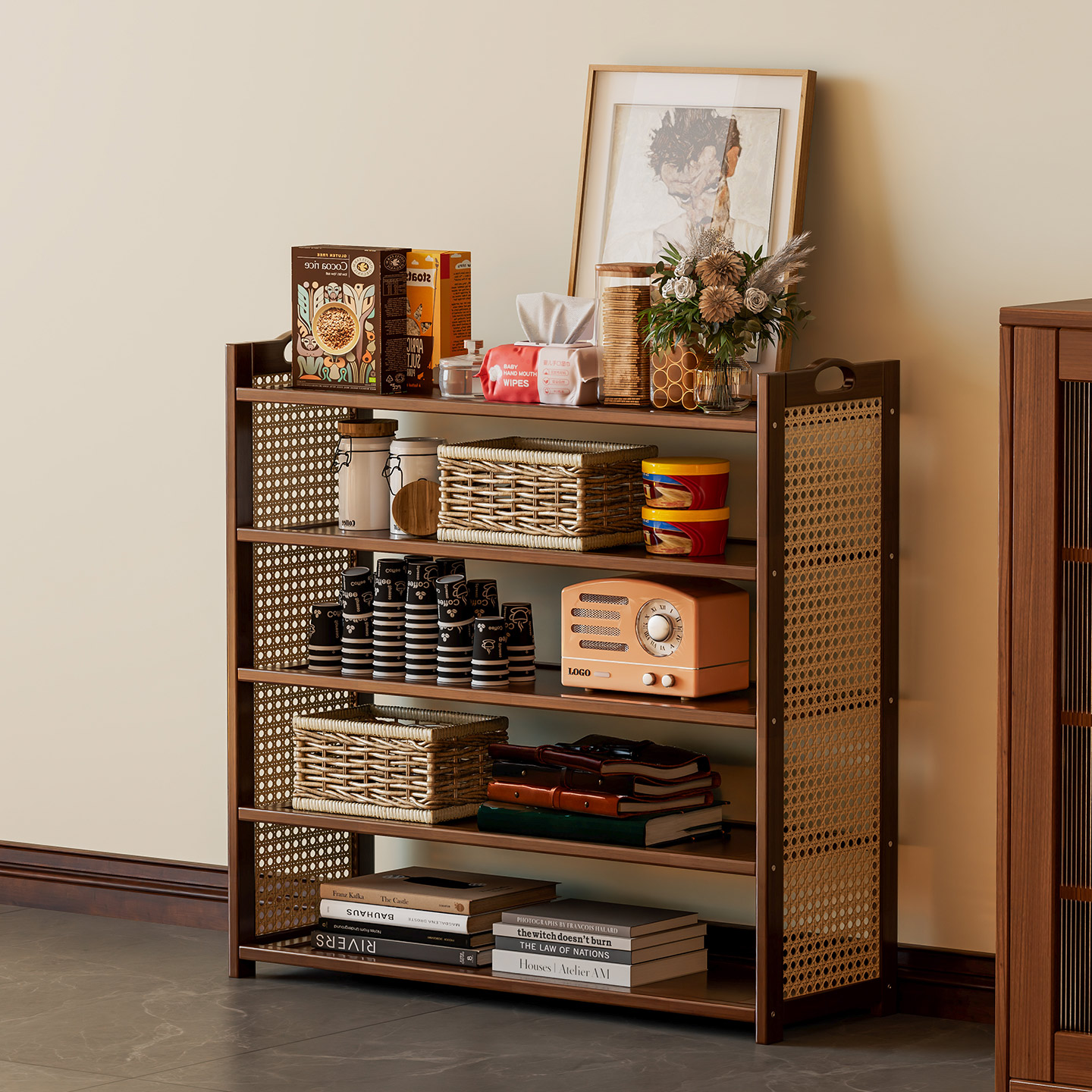 送货上门超稳不晃超强承重置物架