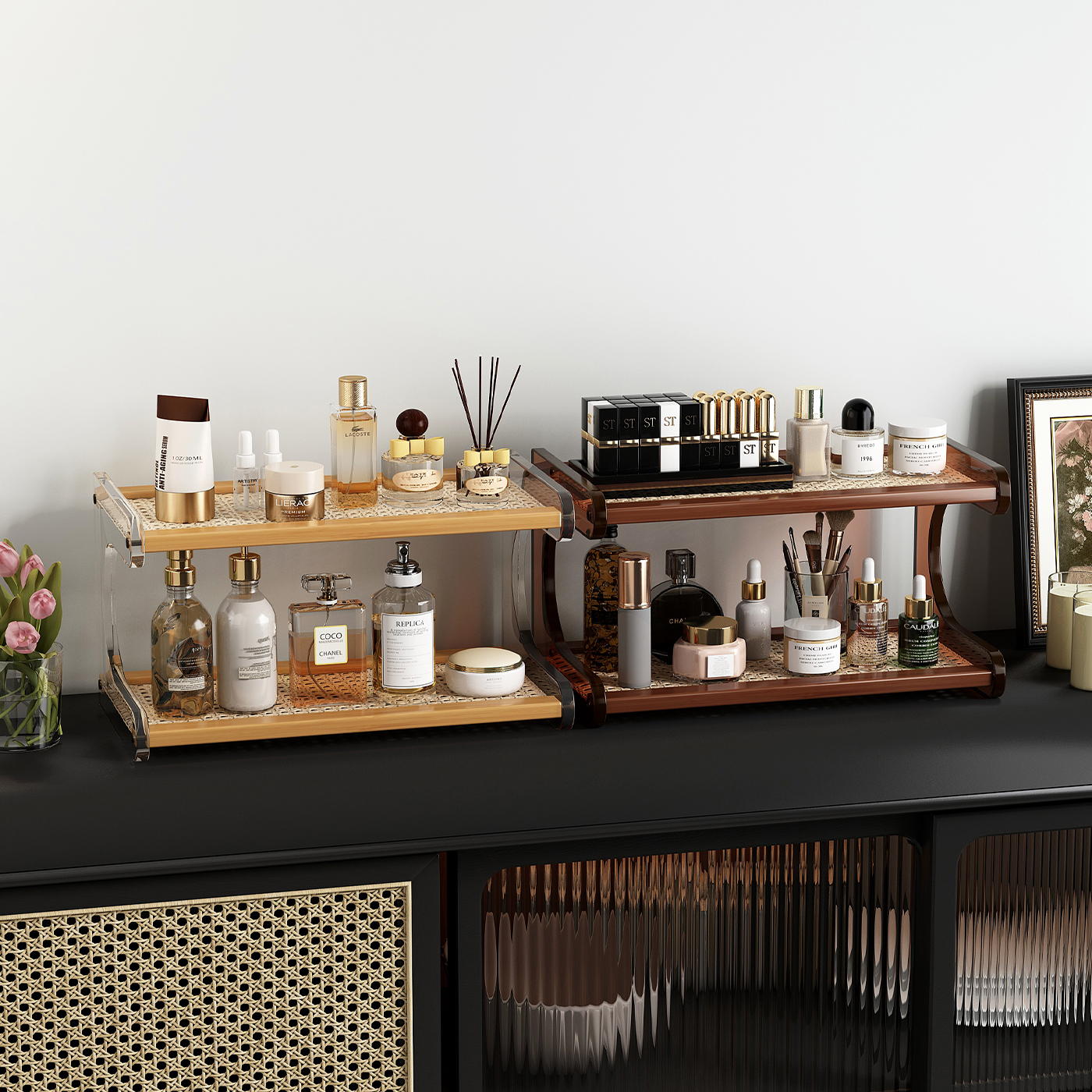 多层收纳超稳不晃亚克力收纳架