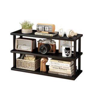 桌面置物架简易书桌家用多功能收纳神器办公室储物架落地陈列架