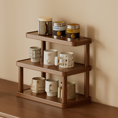 桌面整理纵向收纳不占空间杯架