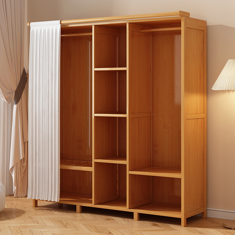 姿竹经济型成人简约多元收纳衣柜