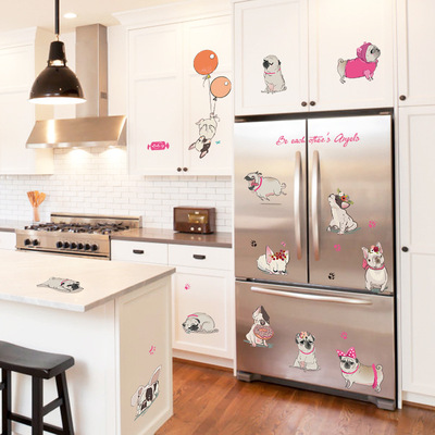 可爱风ins卡通装饰画墙壁贴纸