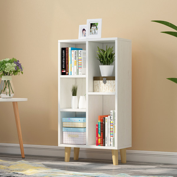 美丽印记 现代简约书柜 置物架 E1级高密度板 天猫优惠券折后￥109起包邮（￥129-20）多款可选 承重1000斤