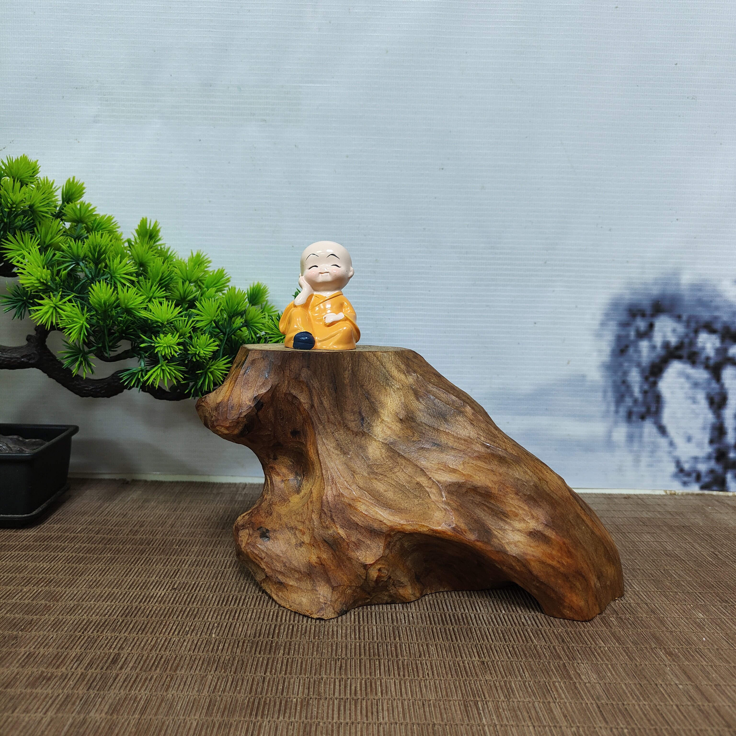 包邮广西大瑶山土沉香原木料去皮满油满香果香味药香味