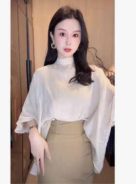 刘欣C店 长袖宽松上衣S357