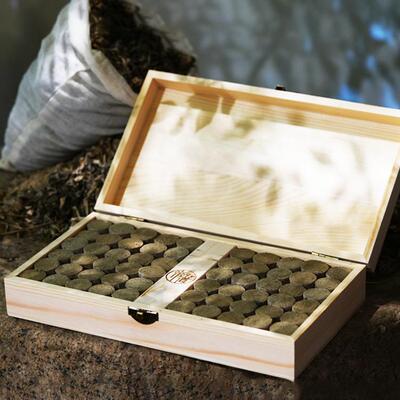 五年手工卷制石磨艾柱自家种植