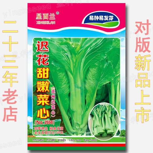 New Late Flower Sweet and Tender Cabbage Heart, approximate
