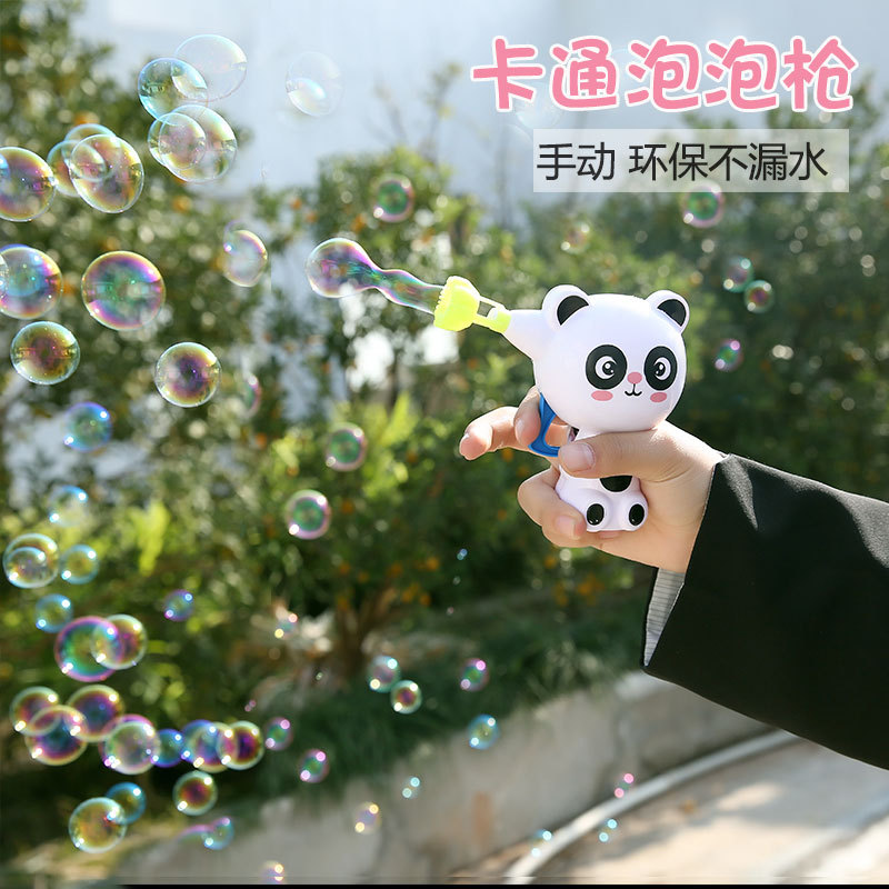 Inertia Cartoon Bubble Gun Blows Bubbles, Water Stalls, Sum