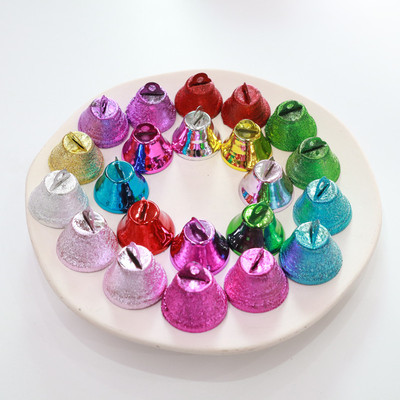 Matte vacuum plated 26mm hanging piece with open horn bell