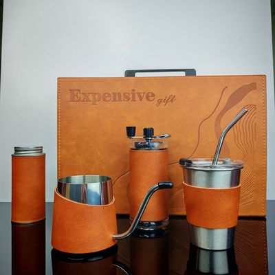 Hand brewed coffee set, portable outdoor hand brewed coffee