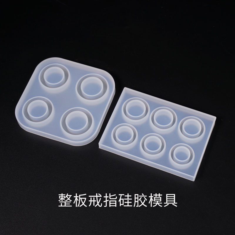 DIY Crystal Dropping Gel Mold Four Grid Round Six Grid Whol
