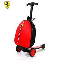 Xe đẩy trẻ em Ferrari 3-6-8-10 tuổi xích đu tay ga ba bánh đa chức năng trượt - Trượt băng / Trượt / Thể thao mạo hiểm giày patin 3 bánh