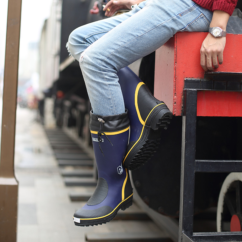 Chaussures - bottes caoutchouc homme - semelle caoutchouc - Ref 959230 Image 4