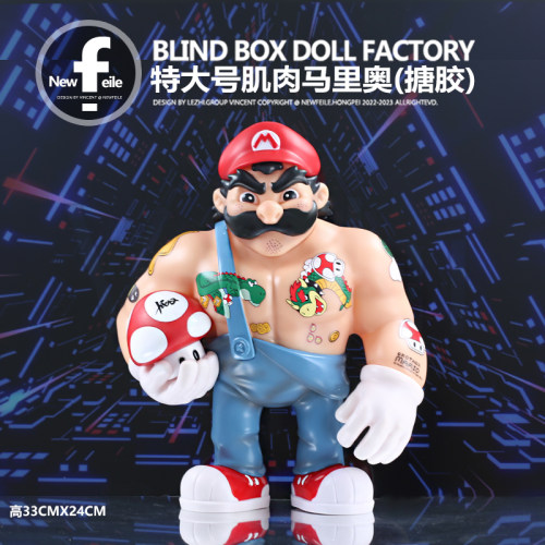 超级玛丽SuperMario马里奥兄弟主题蛋糕烘焙摆件潮玩公仔通关配件