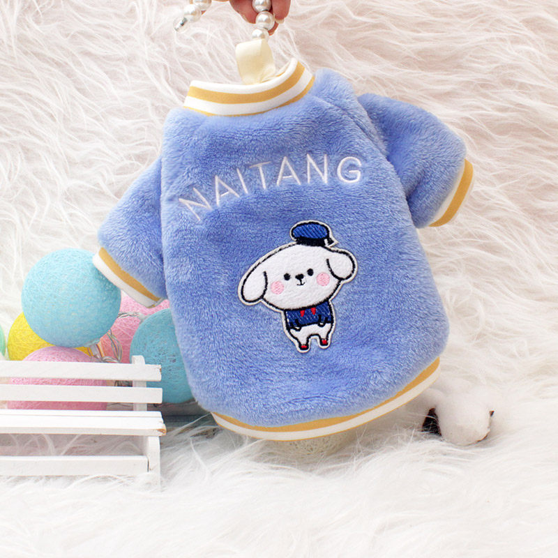 小狗狗衣服泰迪宠物小型幼犬比熊猫咪冬天博美的雪纳瑞加厚秋冬款