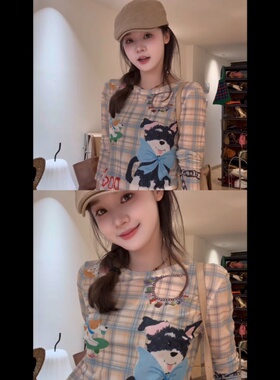 春夏时尚百搭减龄舒适透气可爱网纱短袖T恤女