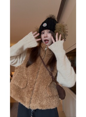 【TIAO~】冬季立领民族风修身型老钱风马夹韩版百搭-MJ20251520