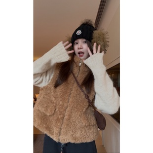 TIAO 百搭 冬季 型老钱风马夹韩版 MJ20251520 立领民族风修身