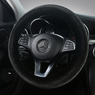 汽车方向盘套冬季毛绒丰田RAV4荣放CHR威飒bZ3亚洲狮凌尚冬天把套