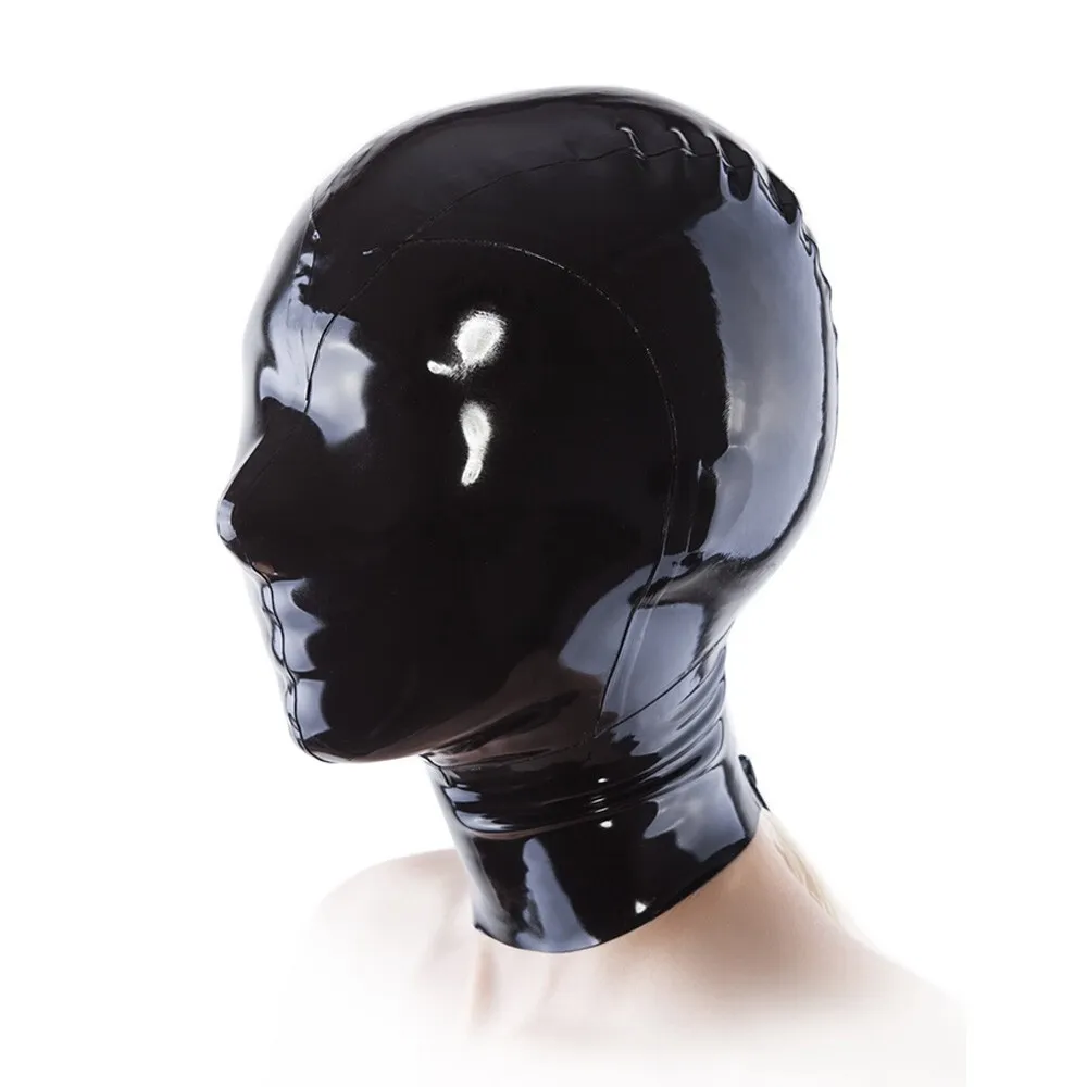 全包乳胶头套 面具 只开鼻孔 定制