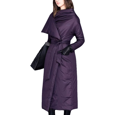 欧美气质修身显瘦大牌加厚羽绒服