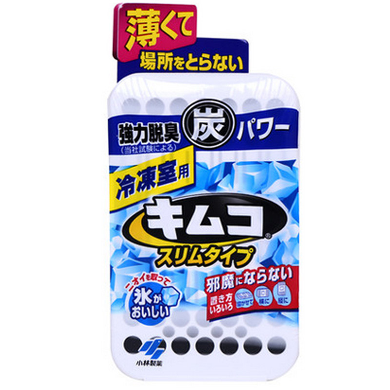 日本小林制药超薄型强力活性炭冰箱专用除臭剂活性炭去味*冷冻室