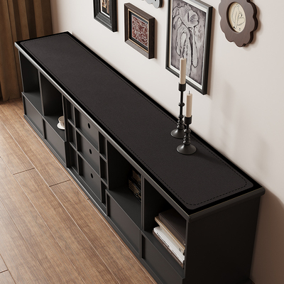 2025新款轻奢高级感餐边柜桌垫